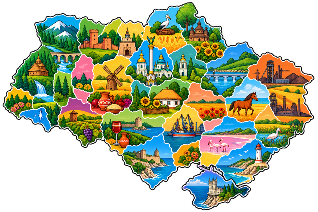 Регіони України — historical note
